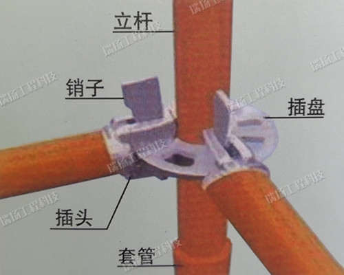 爬梯安装示意图